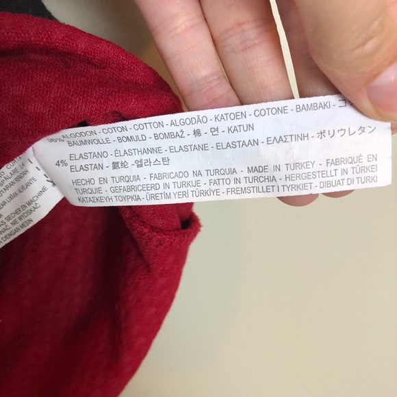 Zara Red Textured Knit Shift Dress - Picture 6 of 8